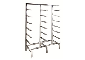 全不銹鋼網(wǎng)筐儲(chǔ)存架 （單列）G081、G082